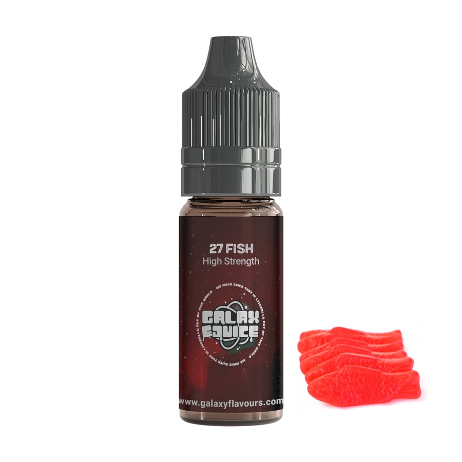27 Fish High Strength Professional Flavouring. Over 250 Flavours.