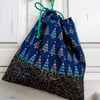  Clearance  - Cotton Christmas Drawstring Bag 