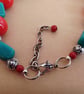 Handmade bracelet made using pre-loved beads. - Image 2