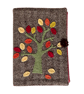 Notebook & Journal Cover with Tree Decoration in Vintage Welsh Tweed & Felt - Image 2