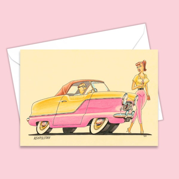 Nostalgic Metropolitan Ice Cream Greetings Card For All Occasions