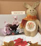 Rabbit letterbox gift, sending bunny hugs, bear hug gift box, decorated rabbit