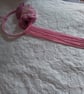 Wall hanging art. Hanging flower hoop. Ref 251 - Image 2