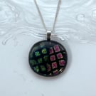 Dichroic Glass Pendant 