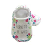 Baby Shoes first Walkers BORN TO BE WILD Kids Slippers Pram Shoes Gift Idea 0-9Y