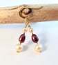 Freshwater Pearl & Gold Vermeil Earrings, Bridal, Birthday, Anniversary Gift - Image 6