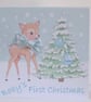 Christmas Greetings Card from London, England
