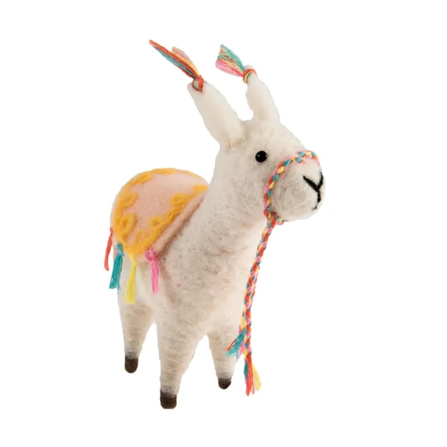 Needle Felting Kit Llama or Alpaca 