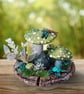 Handmade Mushroom Decor - Enchanted Forest Shelf Decoration