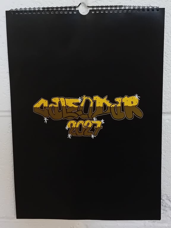 2027 Graffiti Art Wall Calendar