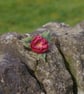 Handmade Felted Wool Brooch - Image 2