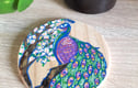 Wooden coasters singles