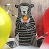 Noko The Sun Bear Fundraiser 3D Greeting Card (Any Occasion) Free UK Postage