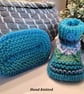 Gender Neutral Booties -Shoes 0-6 months size  - Image 4