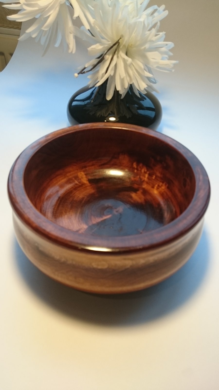 Bowl (90) Handmade Decorative Wooden  (SOLD)