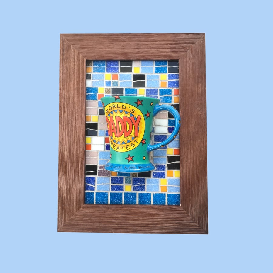 "Daddy" 3D Mosaic Wall Hanging