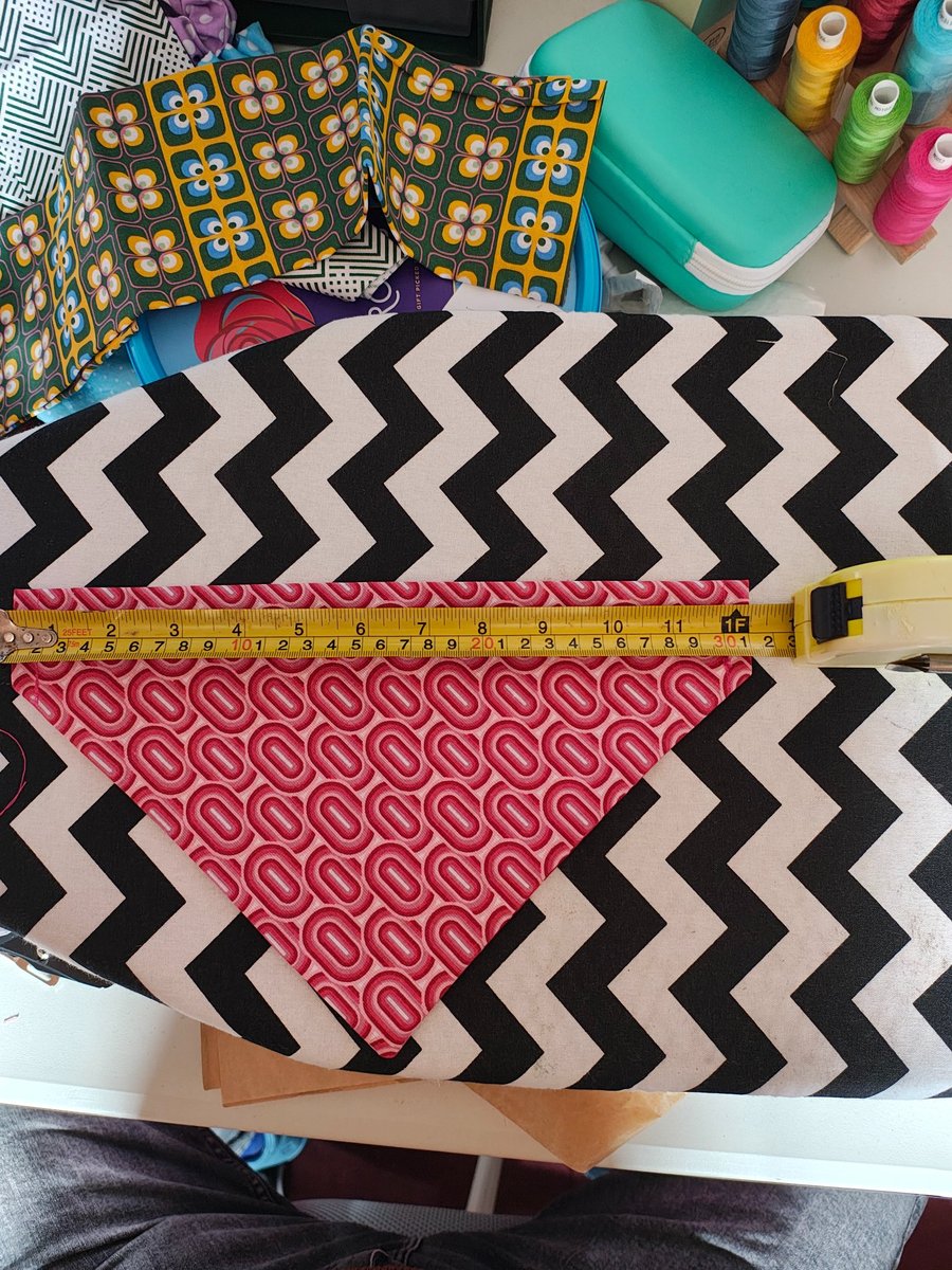 Handmade dog bandana 