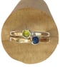 Silver Birthstone Stacking Rings - Image 2
