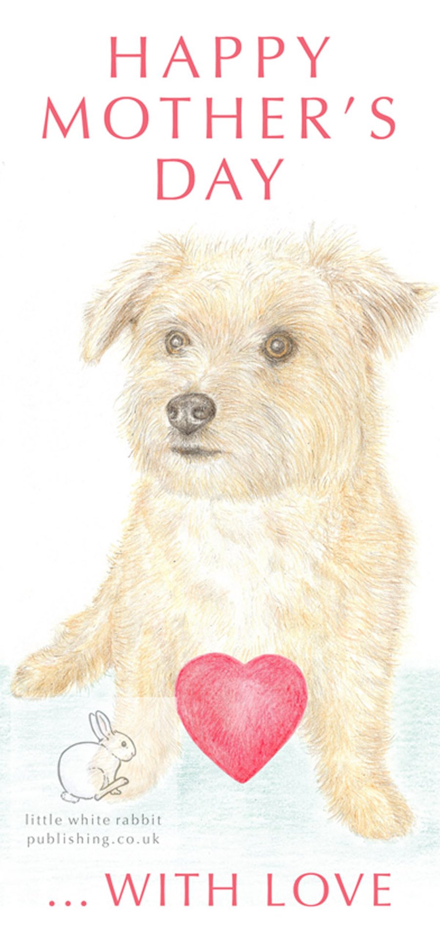 Muffin the Little Dog - Mother's Day Card