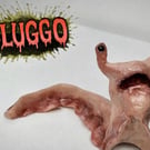 Sluggo- Handmade Polymer clay sculpture 