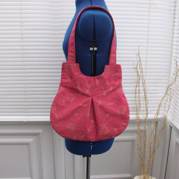 Pink and Gold Hand bag