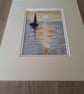Golden sea acylic painting  - Image 4