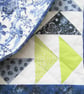 Gift for student: Patchwork Quilted Throw - Image 6