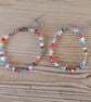 Handmade beaded bracelet. - Image 3
