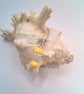 Yellow Faceted Beads and Silver Snowflake Spacers Necklace Bracelet and Earrings - Image 2