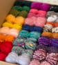 Mohair Wool Yarn Large Selection Pack for Wet Felting