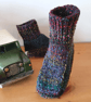 Vegan Dorm Boots, Slippers, Slipper Socks Unisex 3 Sizes Adult UK 10 up to 13 - Image 1