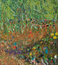 Textured painting - landscape - nature study - acrylics - letterbox gift - Image 5