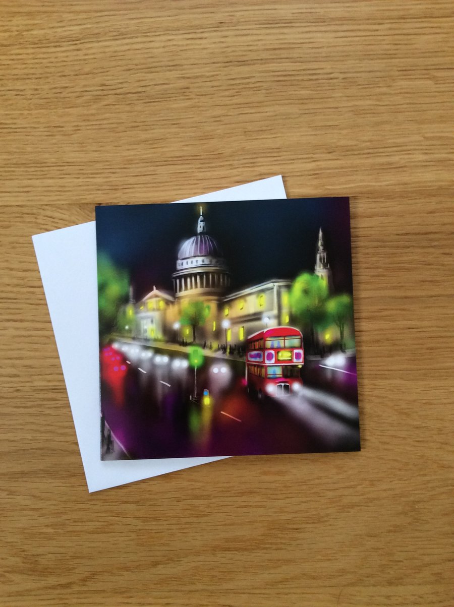 St Paul’s Cathedral London Greeting card