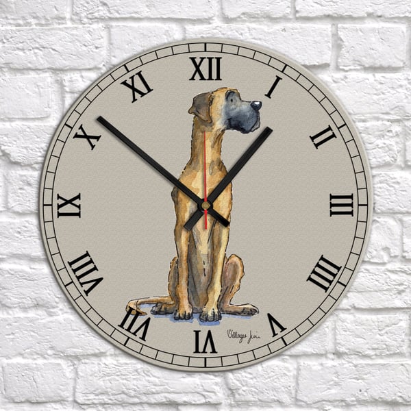 Great Dane Clock