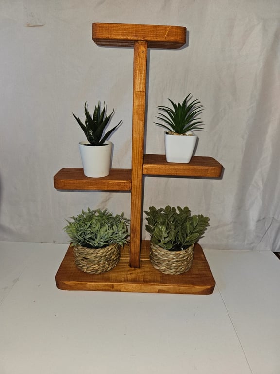 Wooden Riser Display Plinth Pedastal Rustic Stand