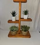 Wooden Riser Display Plinth Pedastal Rustic Stand