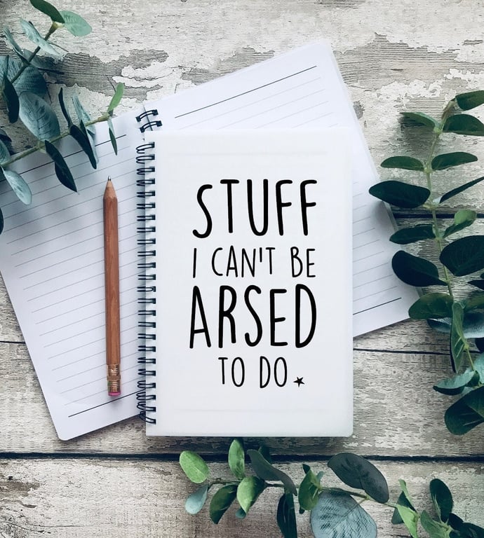 Notebook, funny notebook, gift for colleague, gift for women, funny friend gift,