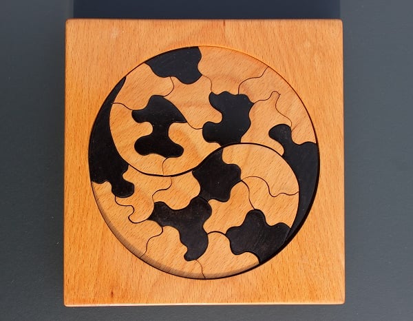 Yin Yang Jigsaw Puzzle (WJF1)