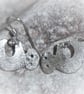 Sloth earrings in sterling silver - Image 8