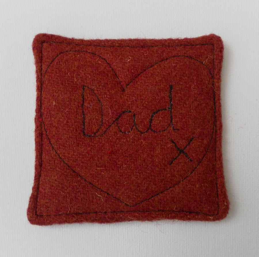 Coaster, dad’s own fabric coaster 