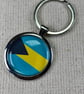 The Bahamas Flag Keyring