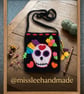 Handmade Crochet Crossbody Bag – Boho Shoulder Bag - Image 1