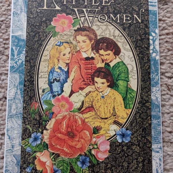 Vintage-style Card -  Little Women Card - Card to Frame - Treasured Keepsake 