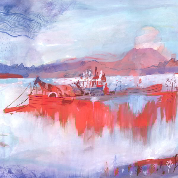 The Crossing A3 Art print