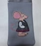 Embroidered Glasses case  - Mouse - Image 1