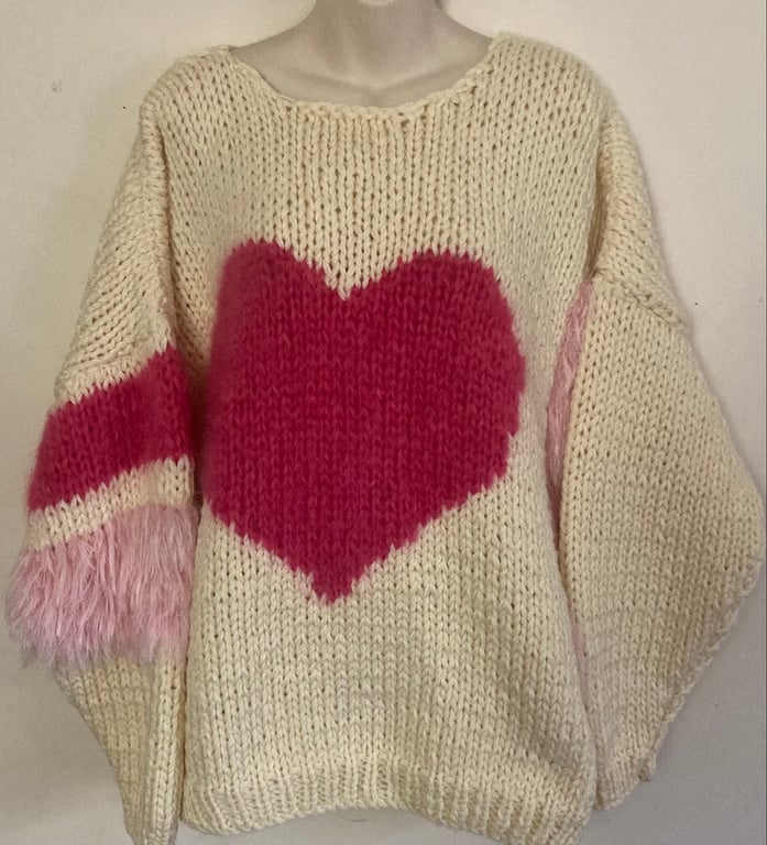 The HOPELESS ROMANTIC Oversized Super Chunky Sweater 