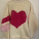 The HOPELESS ROMANTIC Oversized Super Chunky Sweater 