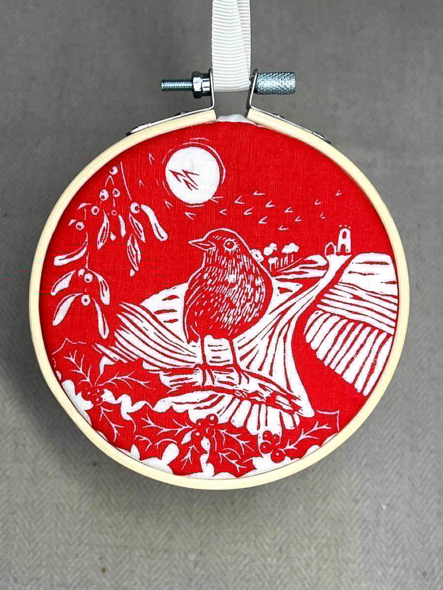 Hanging Robin decoration