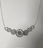 Steampunk Gears Necklace 