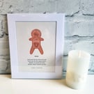 Poetry Art Print (Mounted) - 'Home' Limited Edition